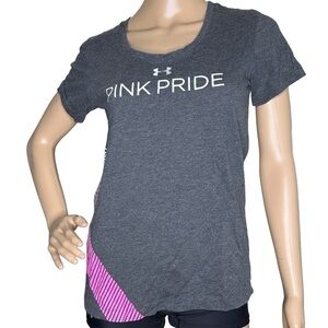 Under Armour “Pink Pride” t-shirt, small